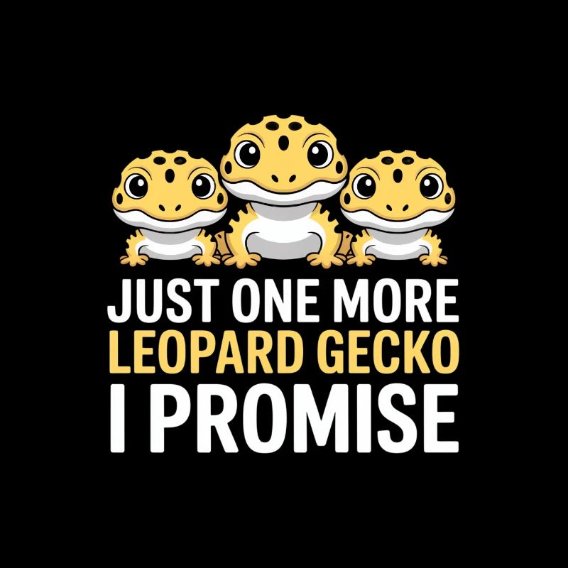 Leopardgekko-Trio Versprechen