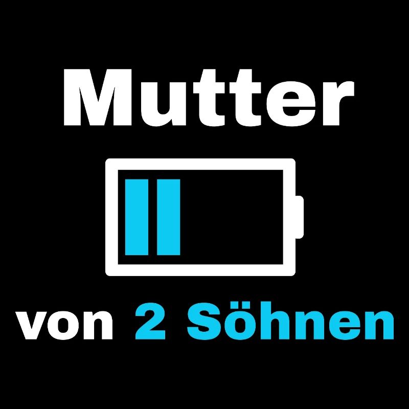 Mutter Sohn Spruch Stolz Mama 2 Kinder Geschenk