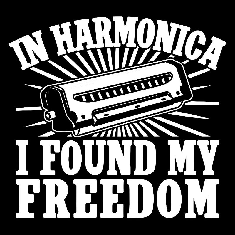 Harmonica Musican Found My Freedom Harmonica