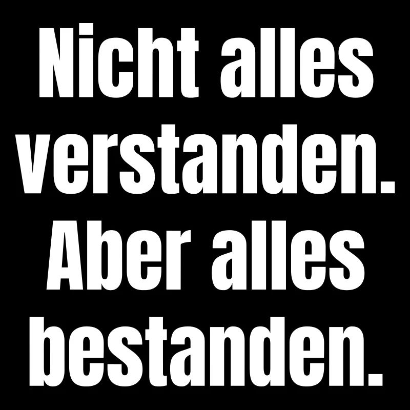 Don't understand everything, but pass