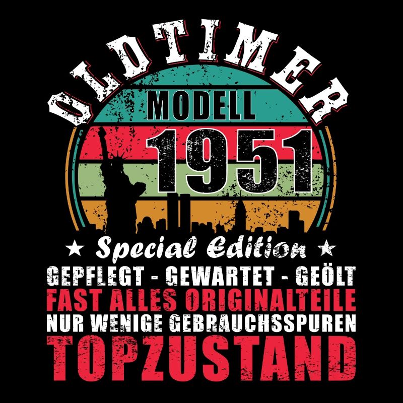 Oldtimer Special Edition Model 1951 Birthday