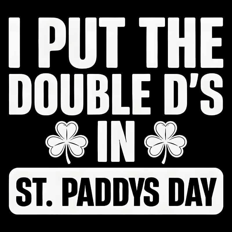 Tee de la Saint-Patrick en double Ds