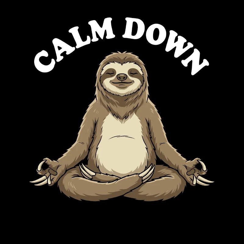 Silent Sloth Meditation Moment