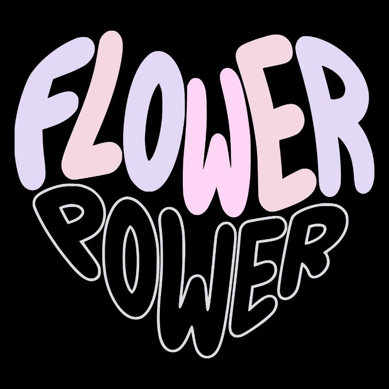 Pastel Flower Power Rétro