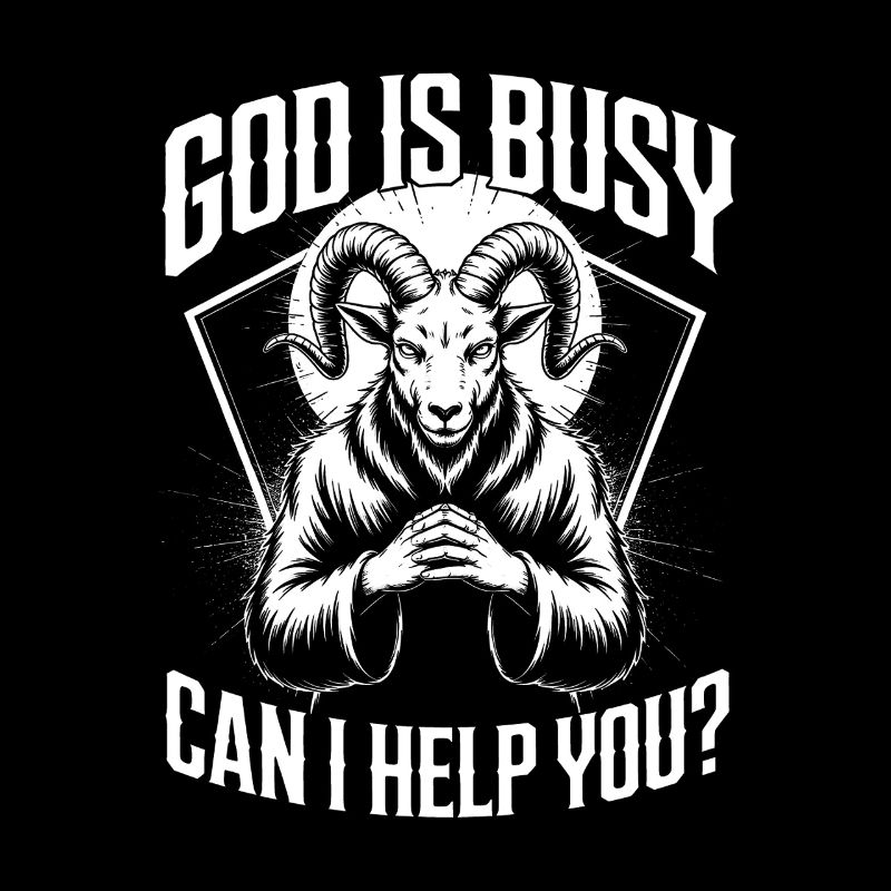Dieu est occupé Rame : puis-je vous aider