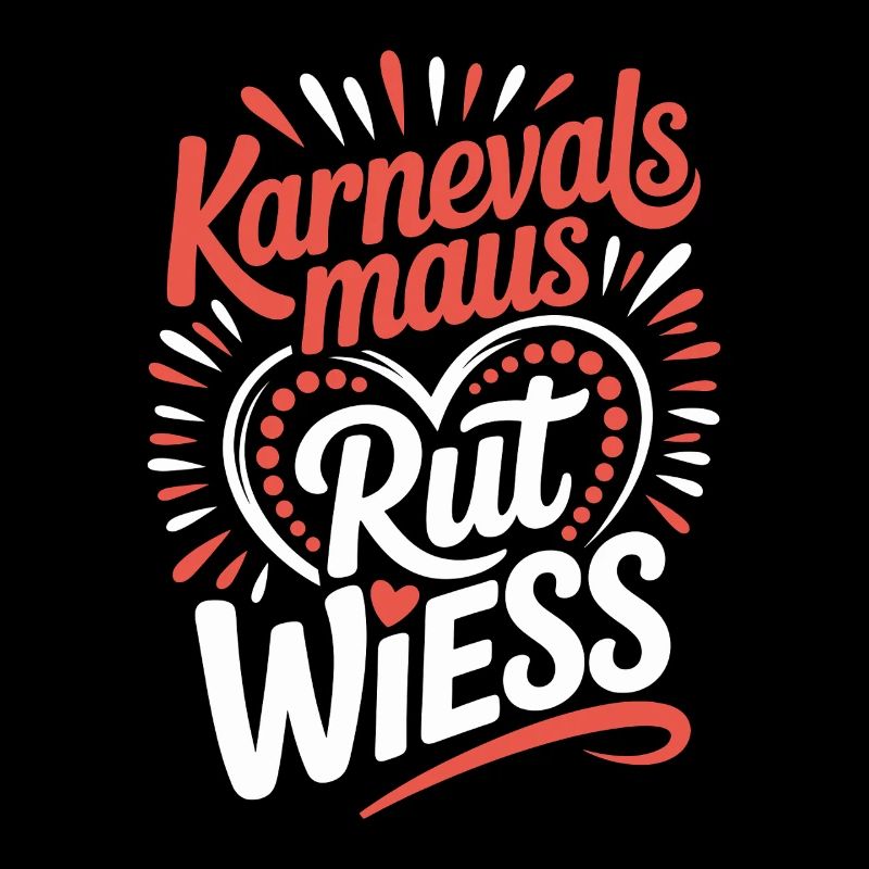 Karnevalsmaus Rut Wiess Köln Kölner Karneval Maus