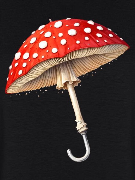 Toadstool Umbrella Fantasy Design