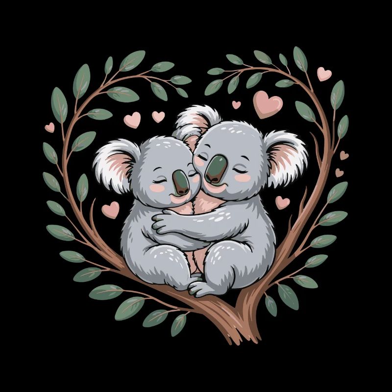 Koala Couple Valentine's Day