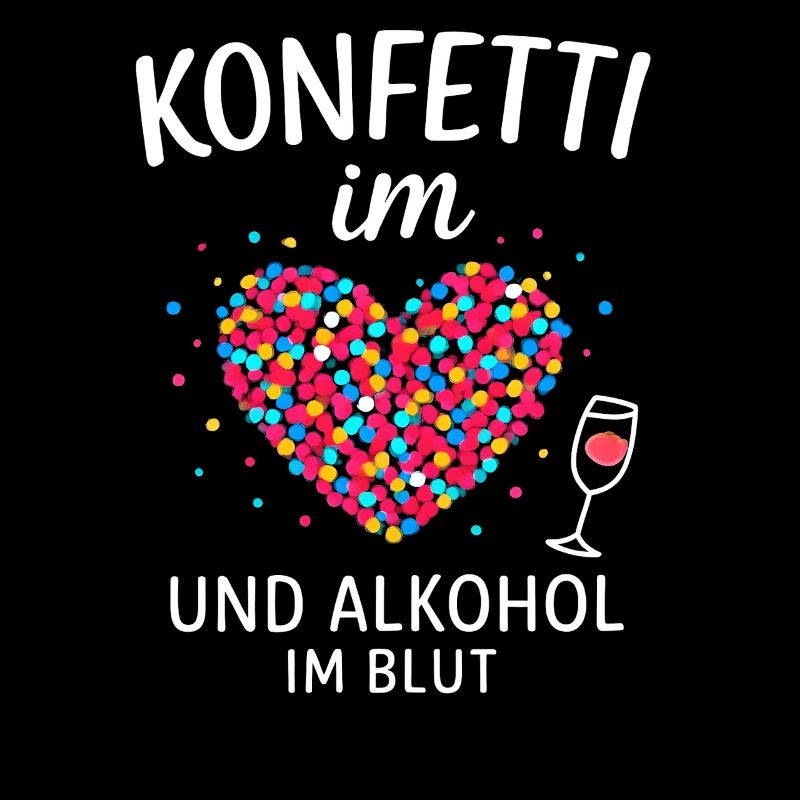 Fête de confettis de carnaval, cœur de phrase de carnaval, carnaval