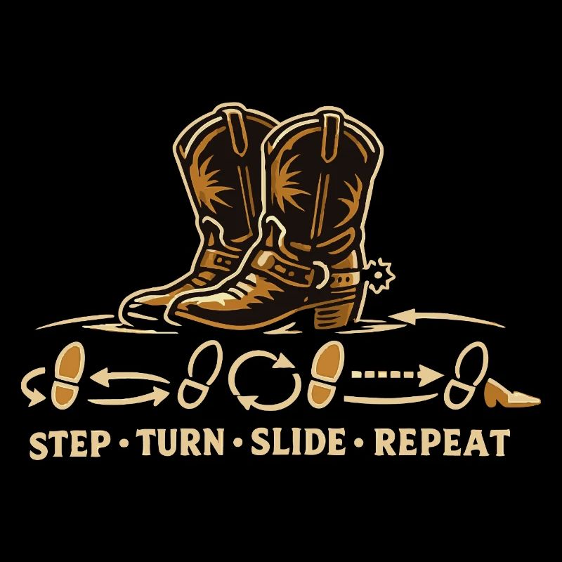 Line Dance Steps Boots