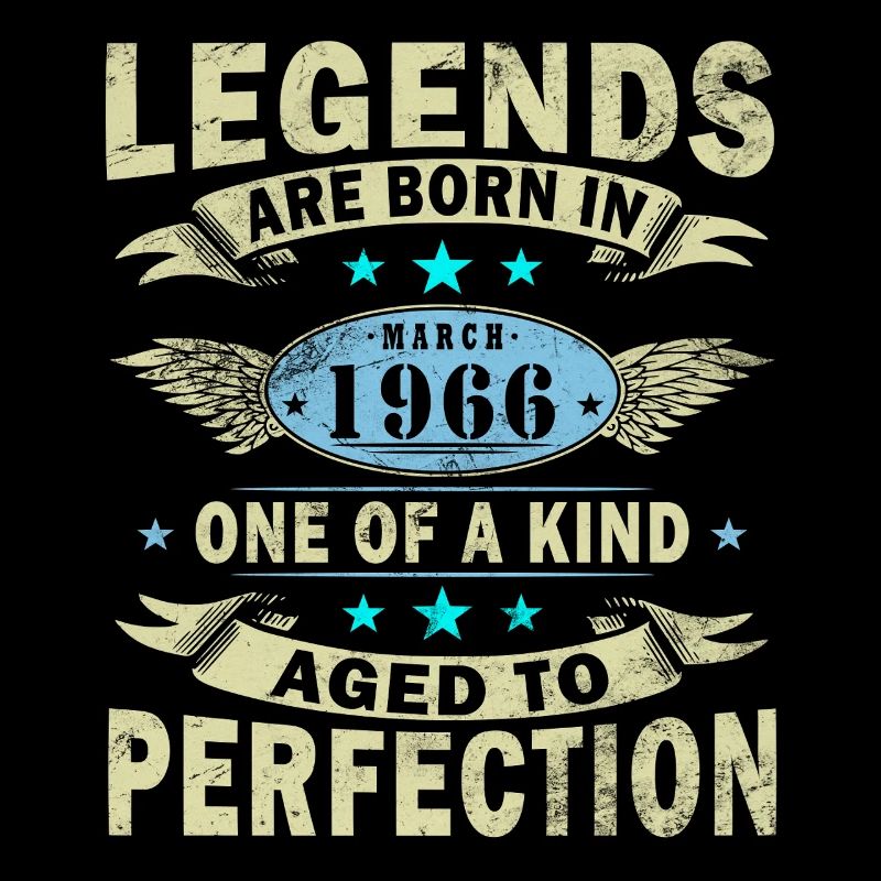 1966 March Birthday Legend