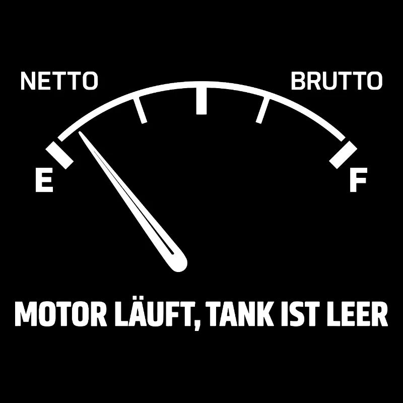 Engine runs tank empty