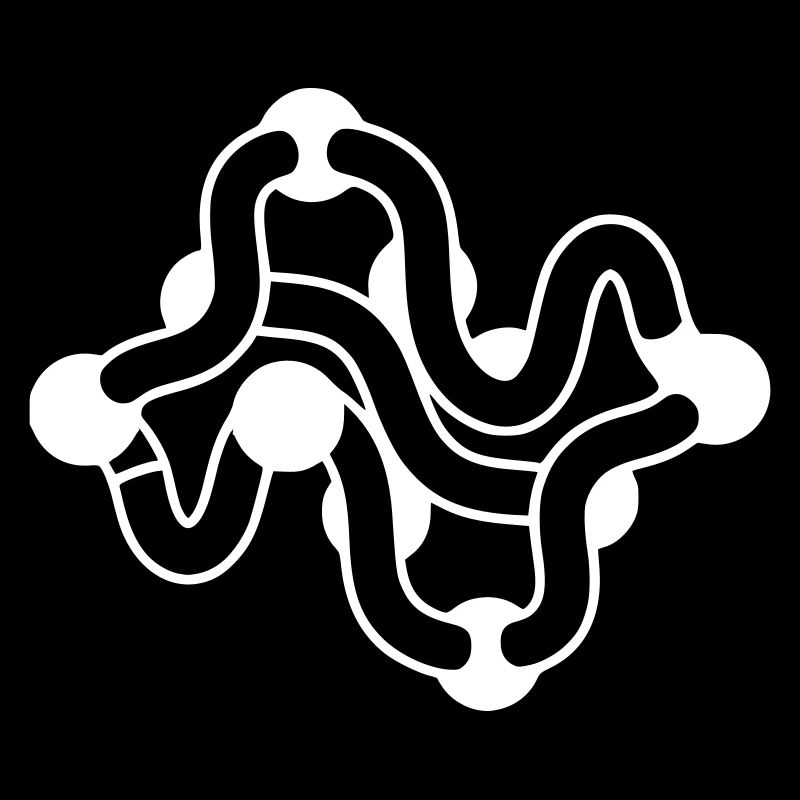 Protein folding molecule chain