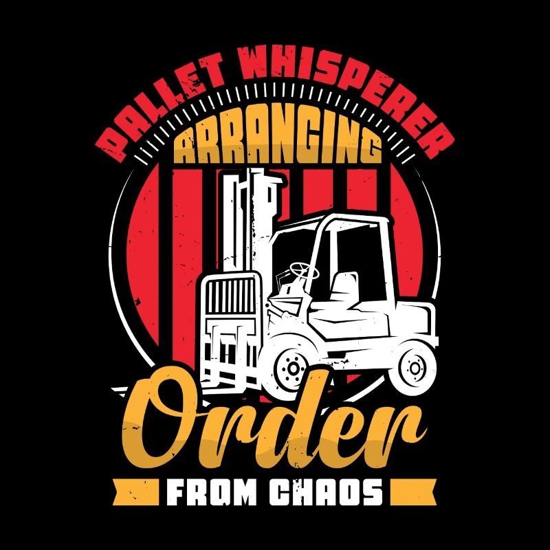 Staplerfahrer Englisch Spruch Stapler