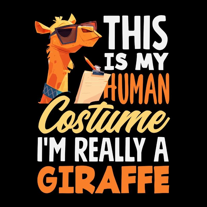 This is my human giraffe costume