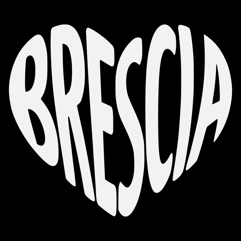 Brescia, Italie Forme du cœur