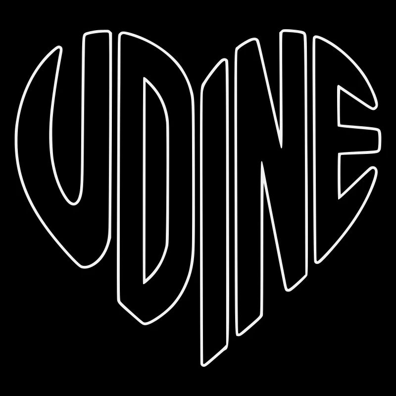 Udine Herz Outline-Logo