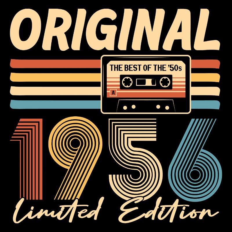 70e anniversaire, 70 ans, original 1956