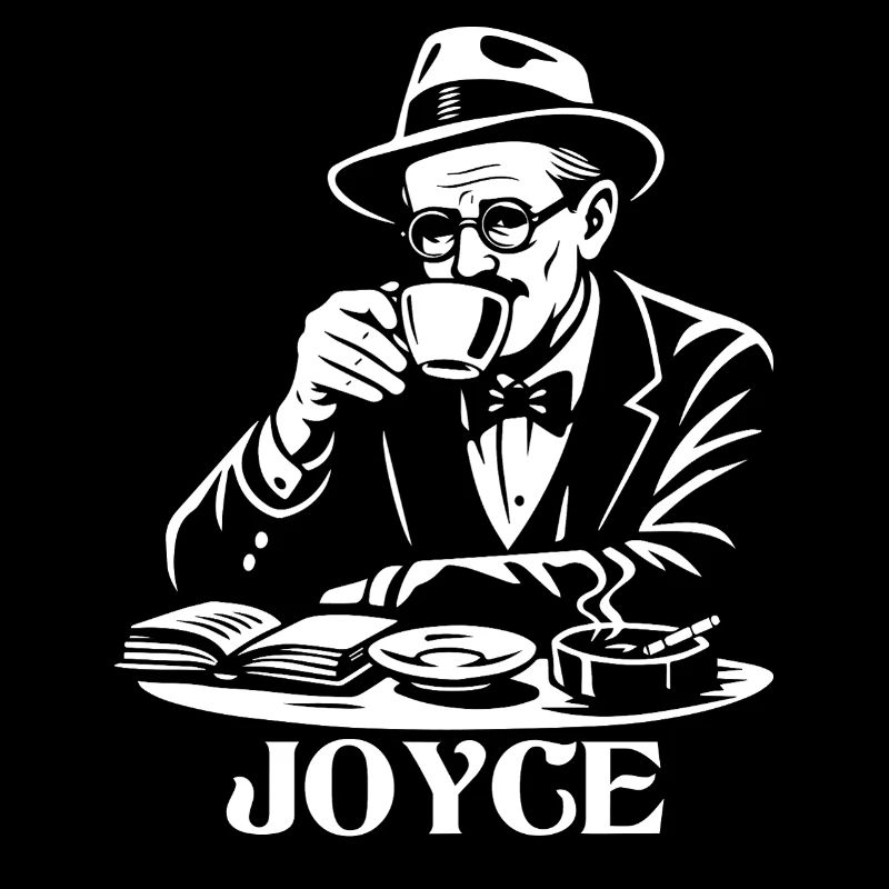 James Joyce Café Retro Reader
