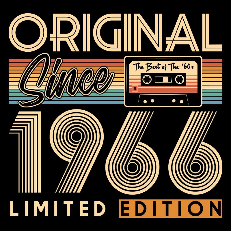 60e anniversaire, 60 ans, Original 1966