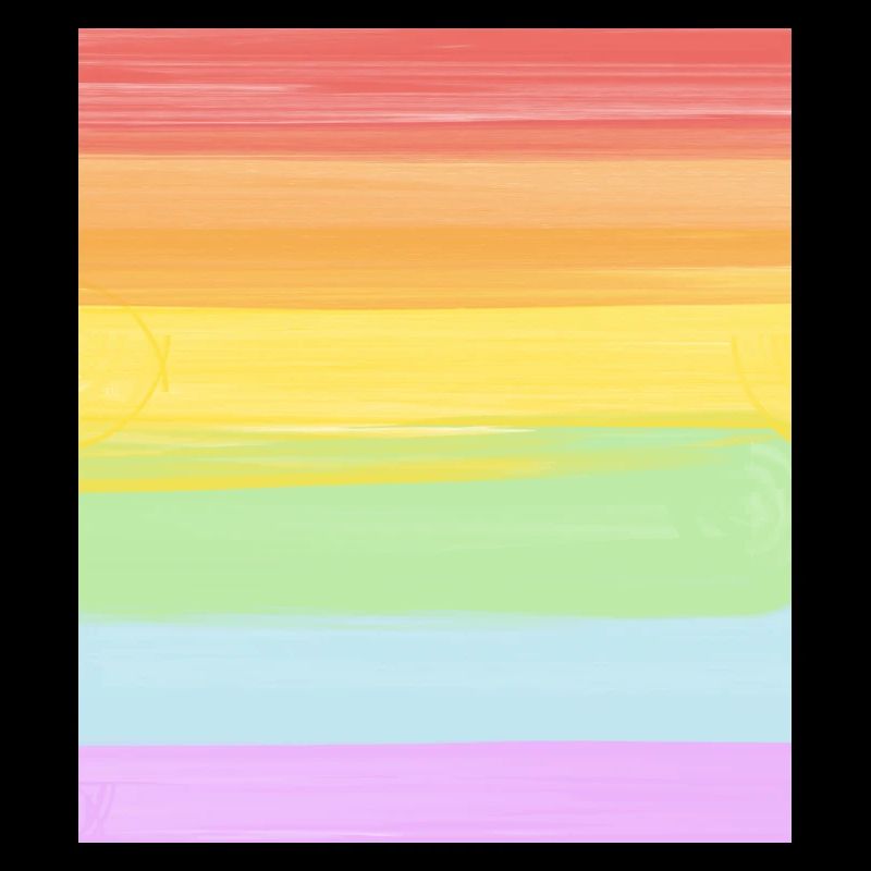 Pastel Rainbow Gradient LGBTQ Pride