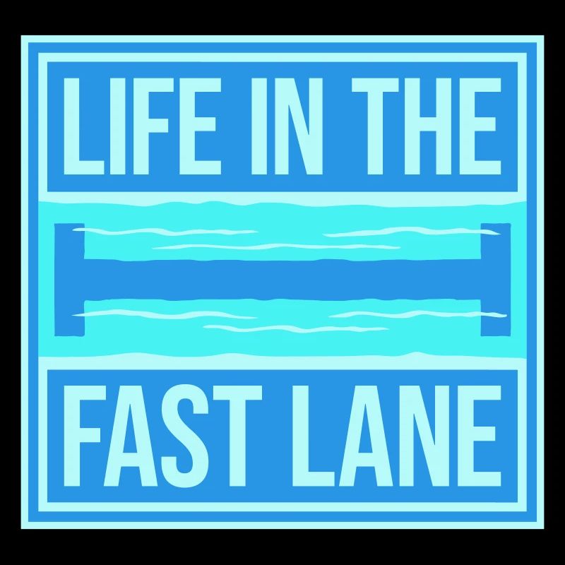 Life In The Fast Lane Float Funny Pool Saying
