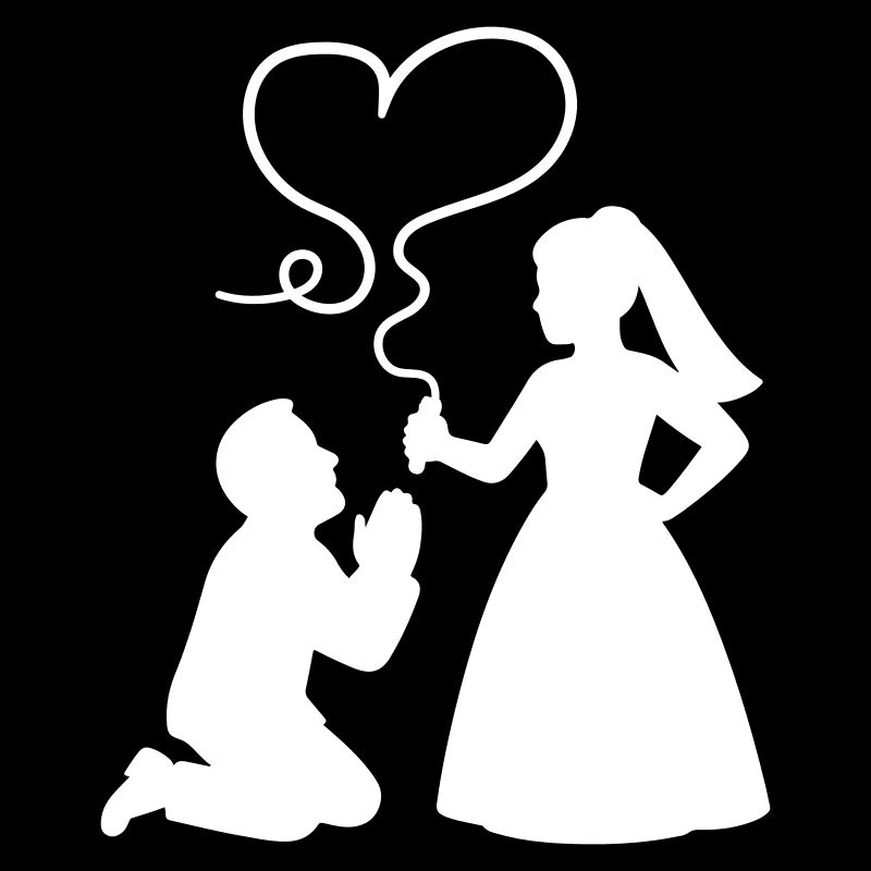 Brautpaar Ehepaar Hochzeit