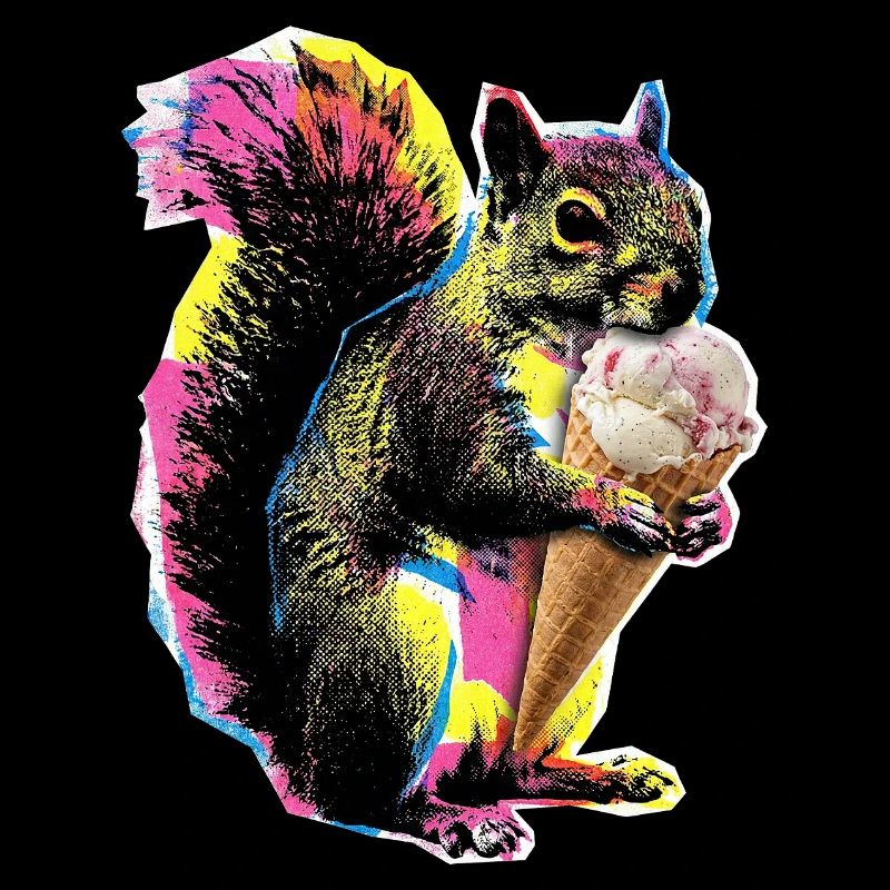 Eichhörnchen Eis