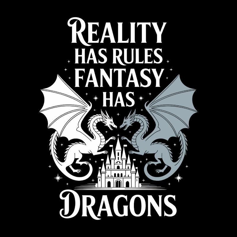 Fiction Fantasy Dragon Novel Bookworm Funny