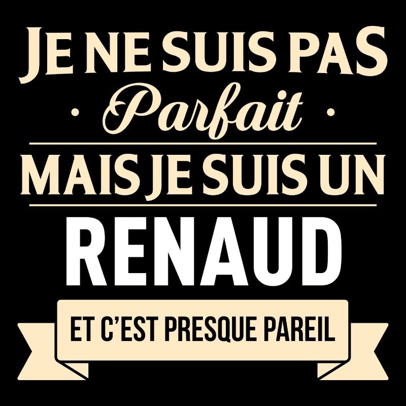 Je Ne Suis Pas Parfait Mais Je Suis Un Renaud E...