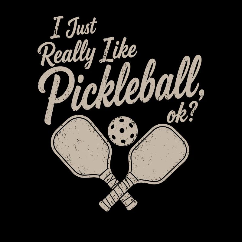 Ich liebe Pickleball Spruch