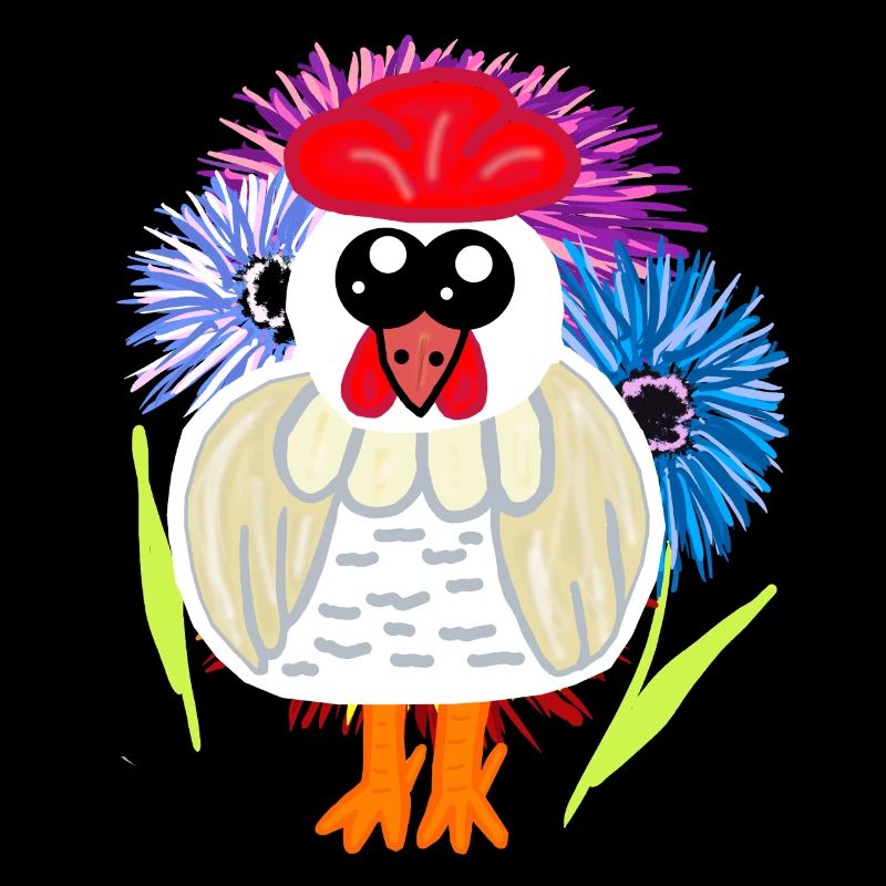 Geburtstag Muttertag Huhn Henne Hühner