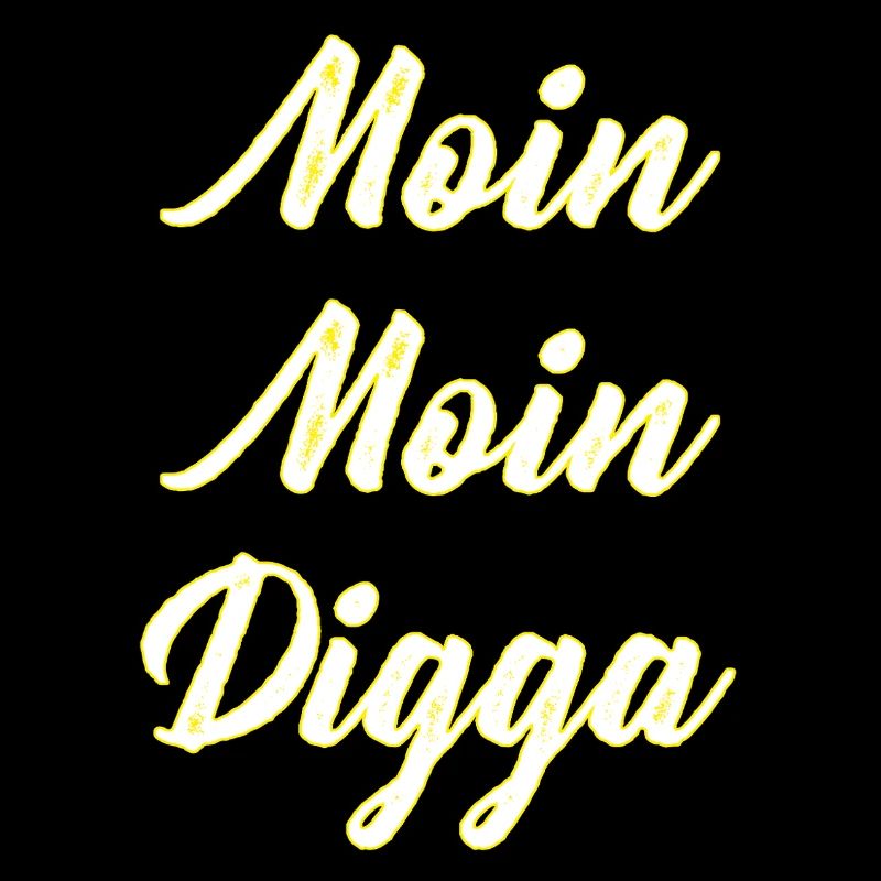 Lettrage Moin Moin Digga