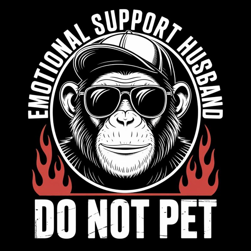 Emotional Support Husband Monkey
