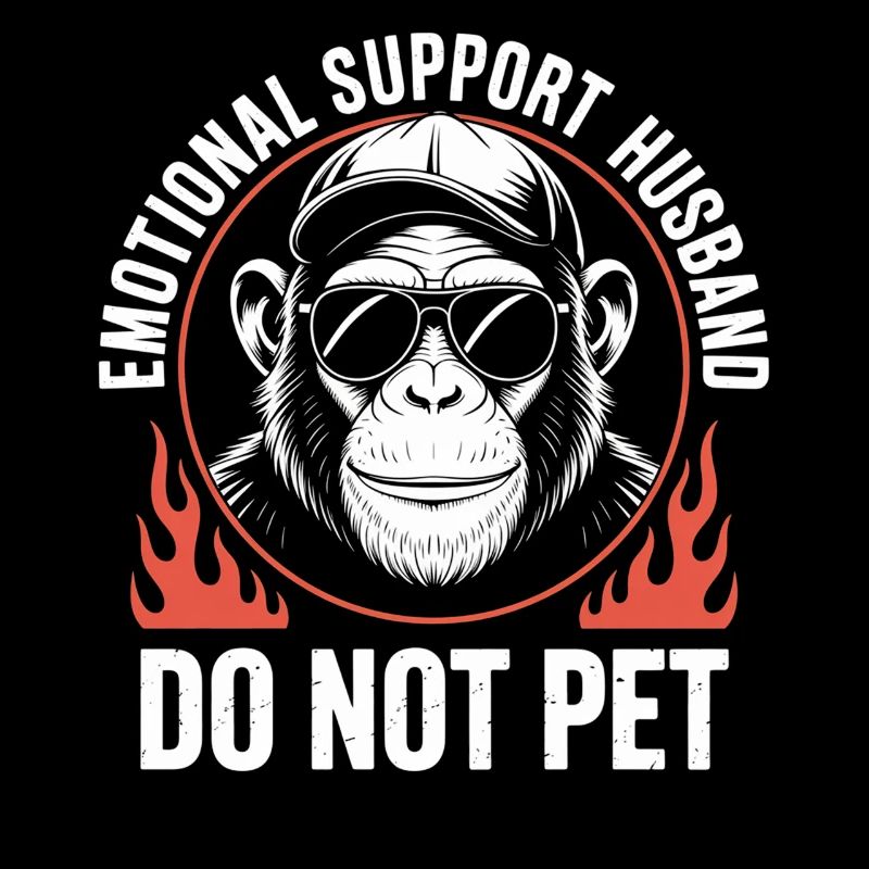 Emotional Support Monkey Do Not Pet