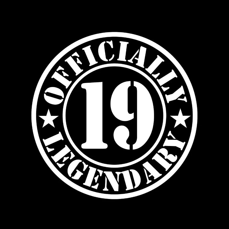 19. Geburtstag Junge Mädchen Legende Level 19