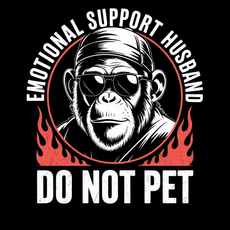 Do Not Pet Emotional Support Husband