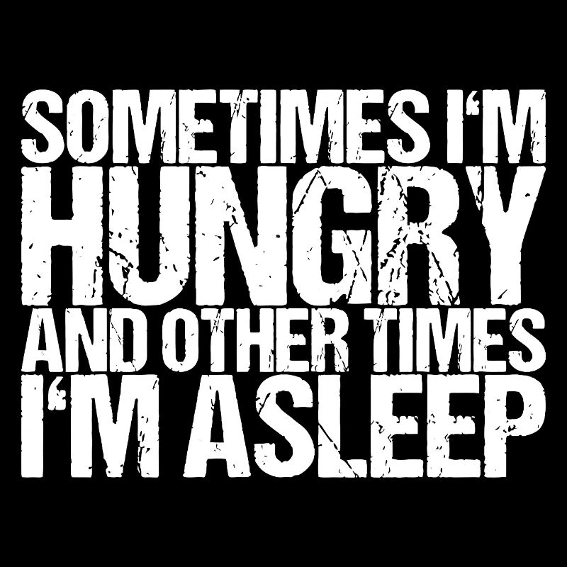 Hungrig oder Träumend: Fettgedrucktes Zitat