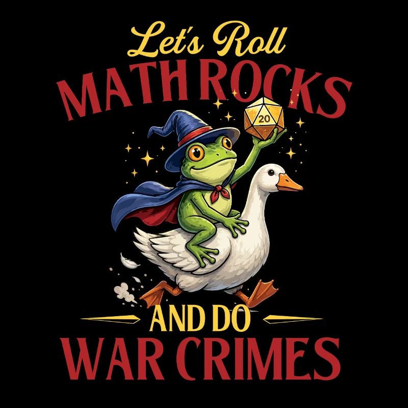 Lançant les maths dés de RPG drôles