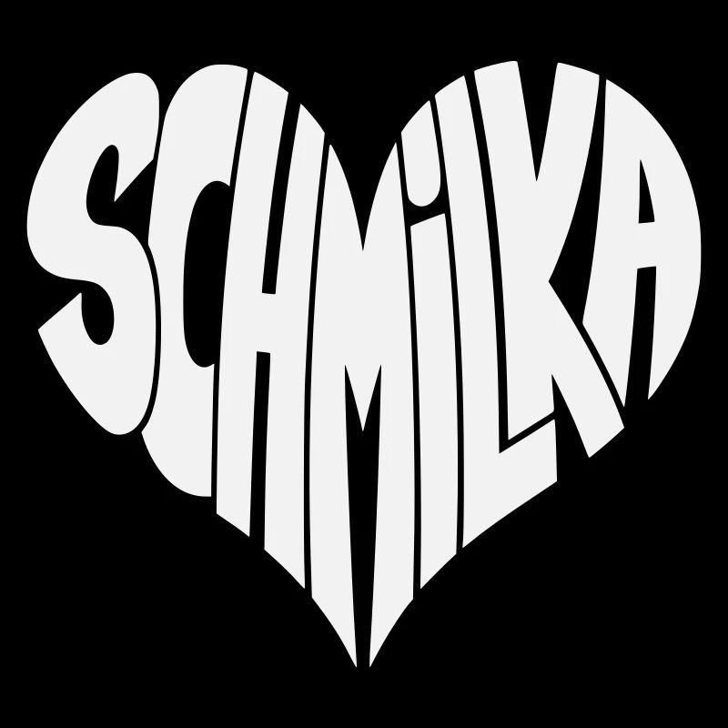 Schmilka, Ba Schandau Lettrage en forme de cœur