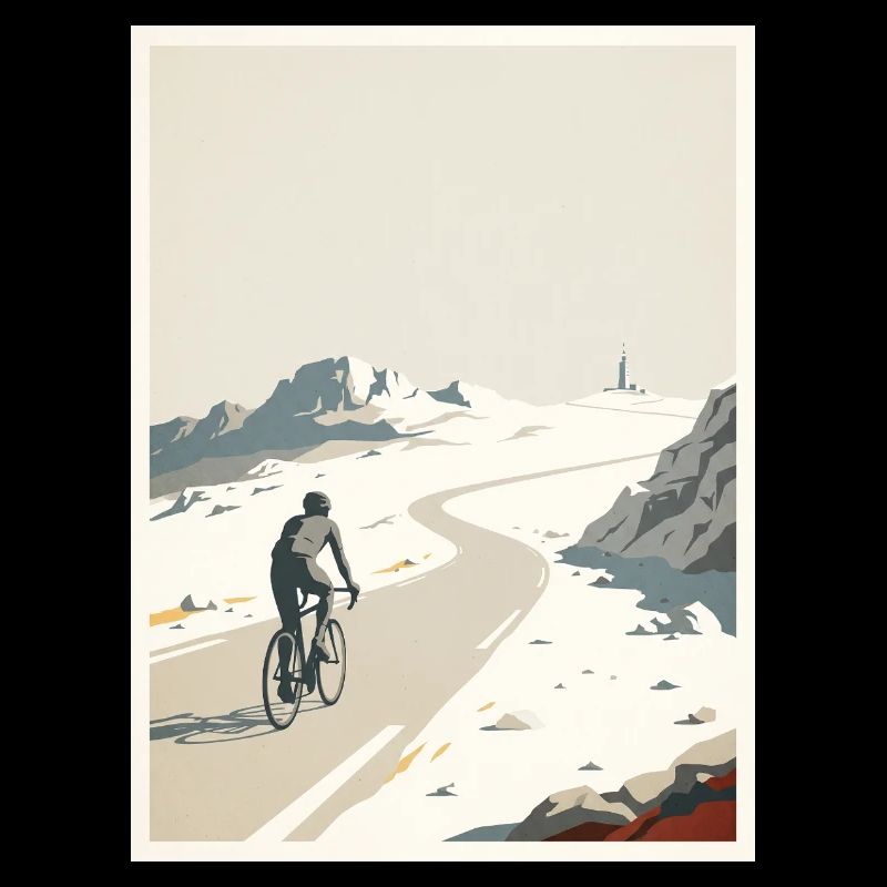 Summit Road - Souvenir du cyclisme