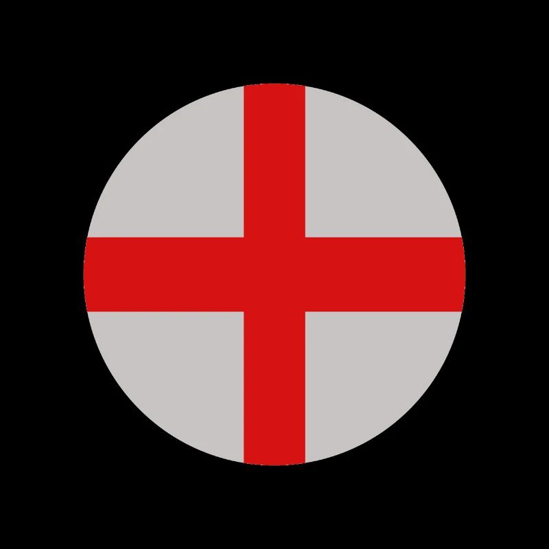 Drapeau rond anglais