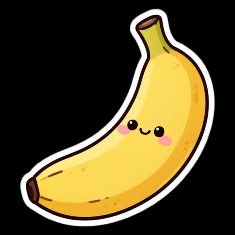 Kawaii Banane Geschenk