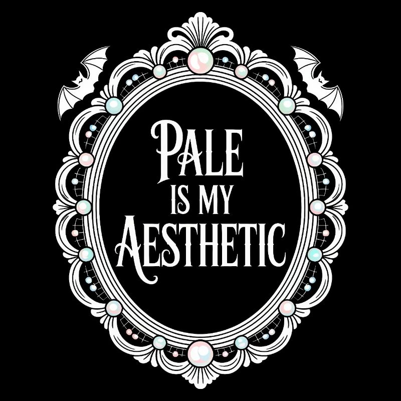 Pale Aesthetic Frame Typografie