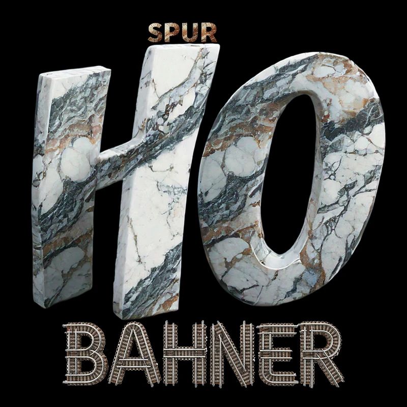 SPUR H0 BAHNER – Marmor Edition