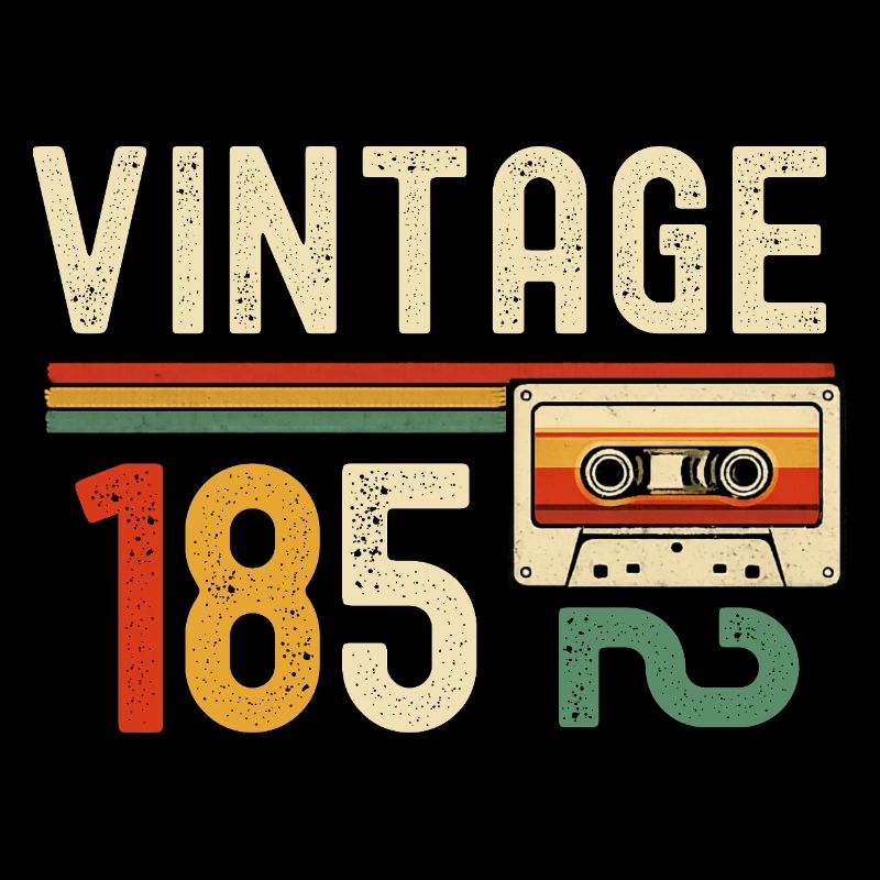 Vintage 85 Cassette Retro