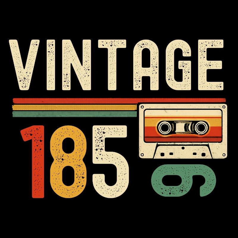 Vintage 185 Cassette Retro