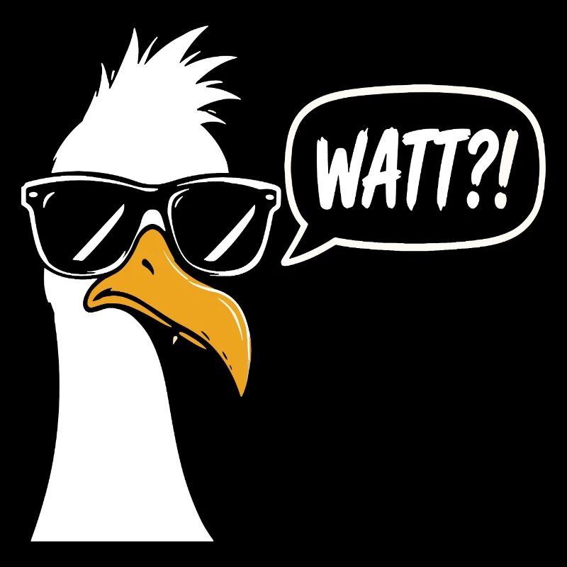 Sunglasses Seagull with Watt?!
