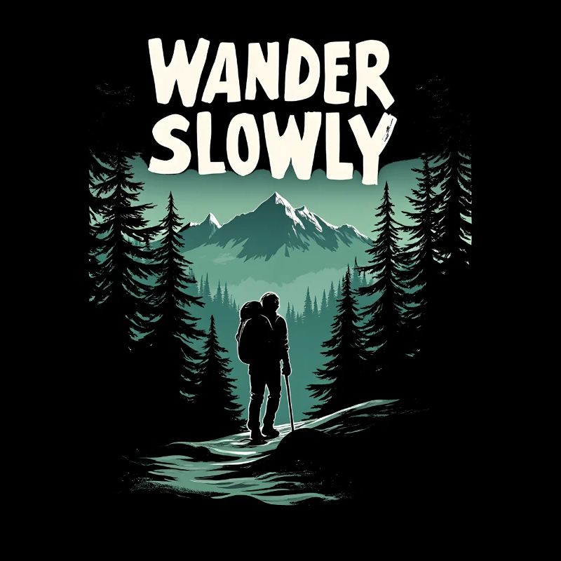 Wander Slowly Slow Hiking Forest