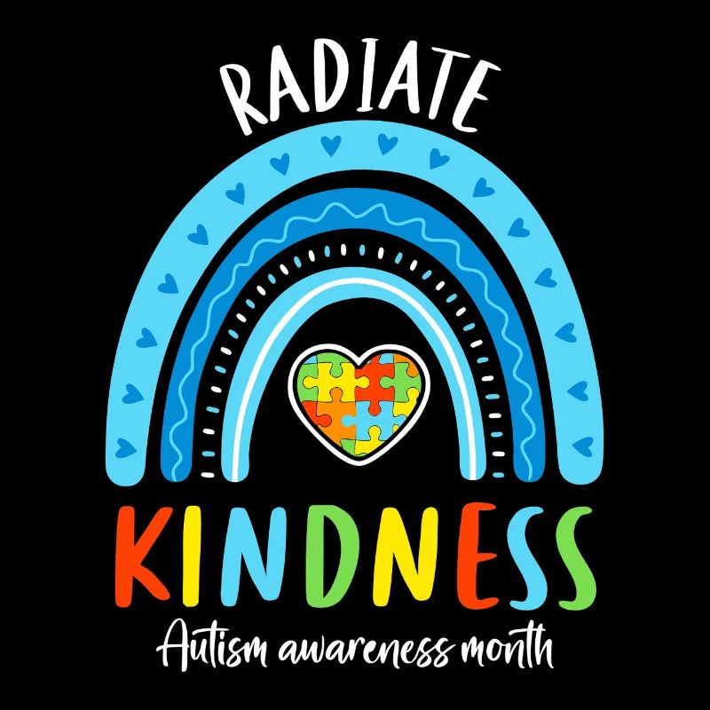 Radiate Kindness: Autism Rainbow